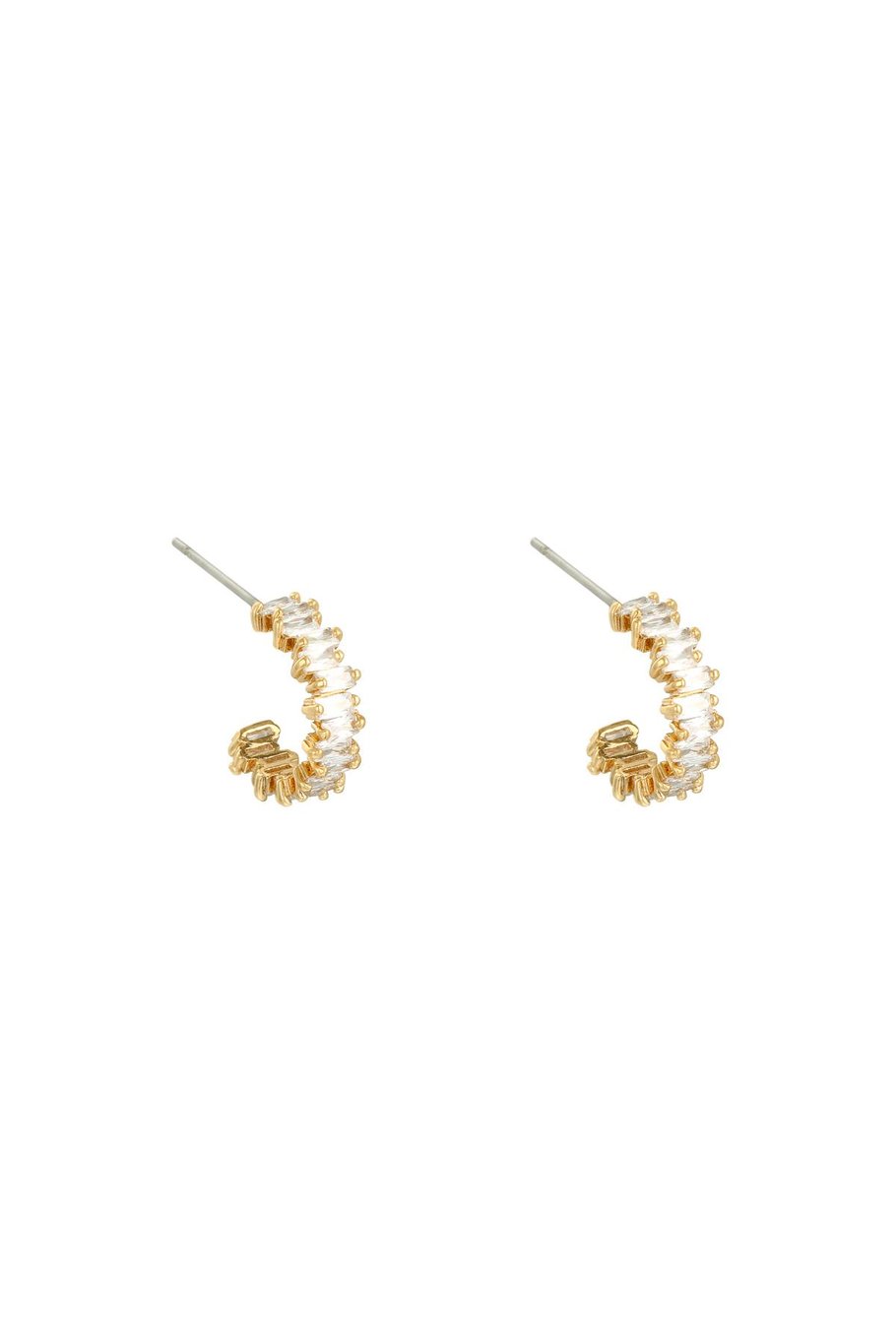 Ohrringe In Style Goldfarbe Kupfer 